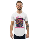 Heavy Metal Men's Curved Hem T-Shirt - Beyond T-shirts